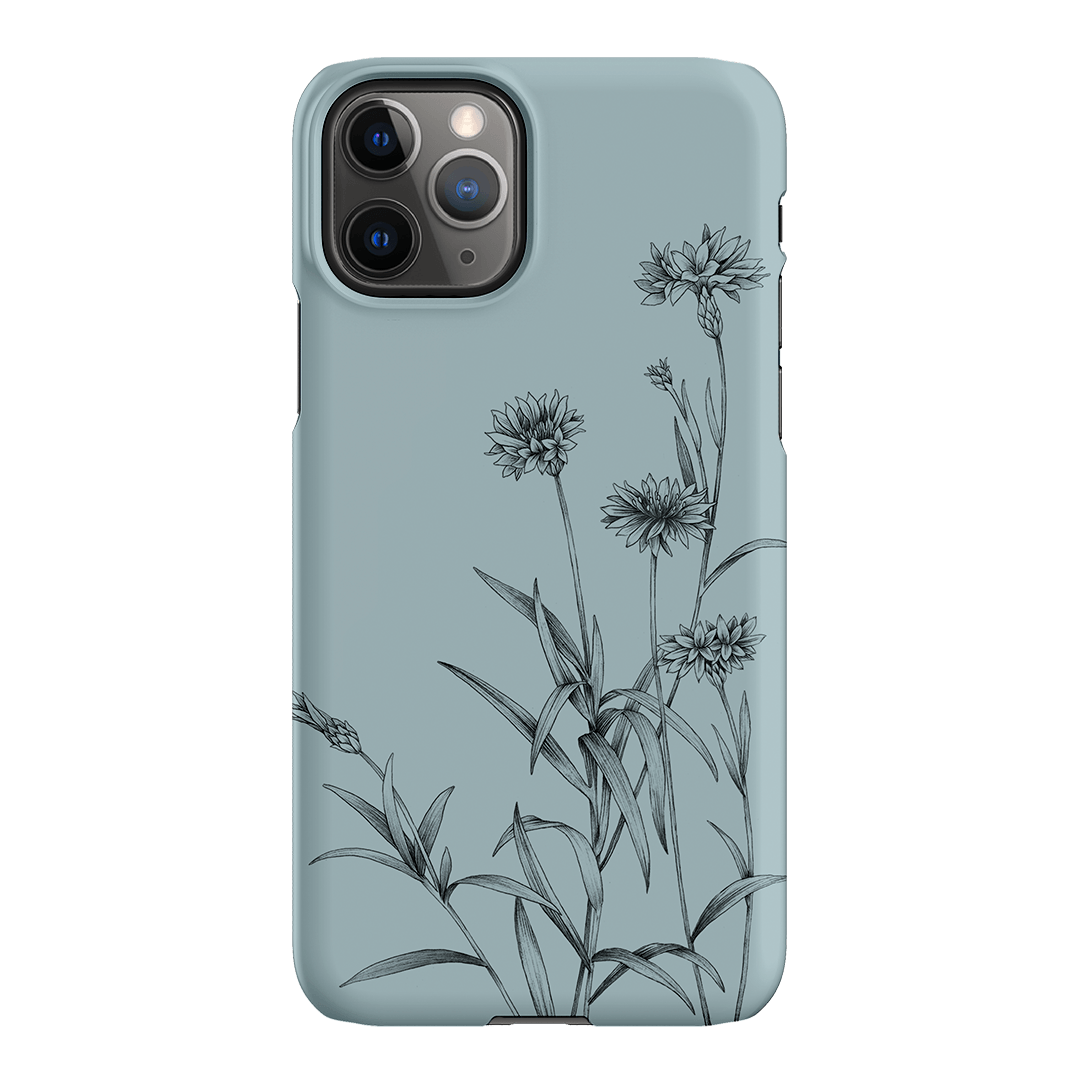 Cornflowers Study Printed Phone Cases iPhone 11 Pro Max / Snap by Typoflora - The Dairy