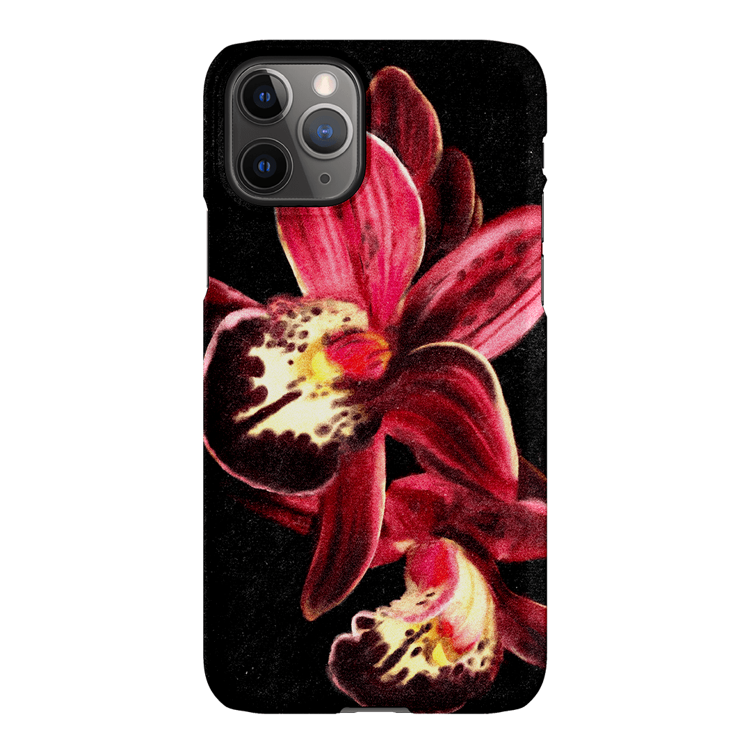 Deep Orchid Printed Phone Cases iPhone 11 Pro Max / Snap by Sally Hungerford - The Dairy
