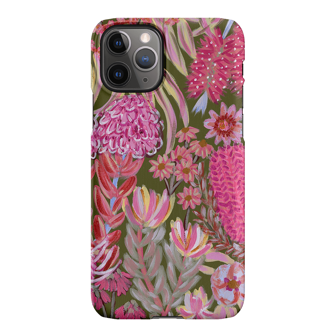 Floral Island Printed Phone Cases iPhone 11 Pro Max / Snap by Amy Gibbs - The Dairy