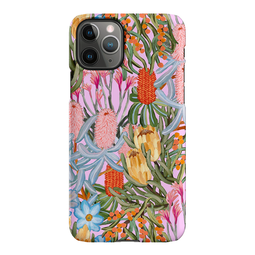 Floral Sorbet Printed Phone Cases iPhone 11 Pro Max / Snap by Amy Gibbs - The Dairy