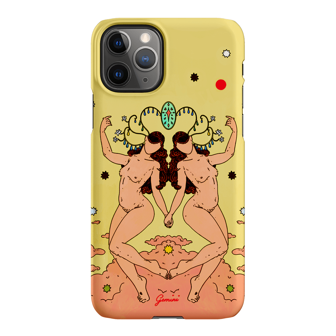 Gemini Season Printed Phone Cases iPhone 11 Pro Max / Snap by Easty Beasty - The Dairy