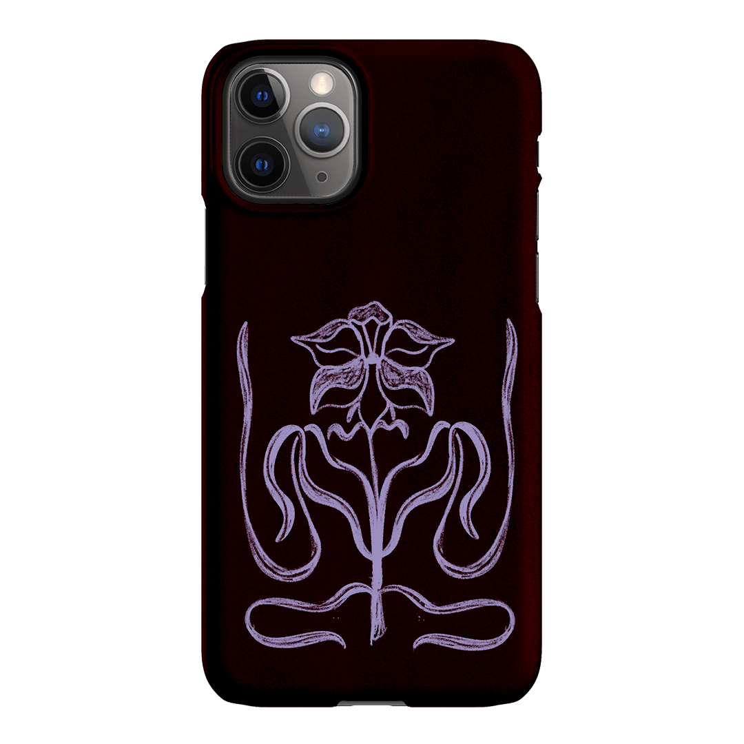 Growth Burgundy Printed Phone Cases by The Dairy - The Dairy