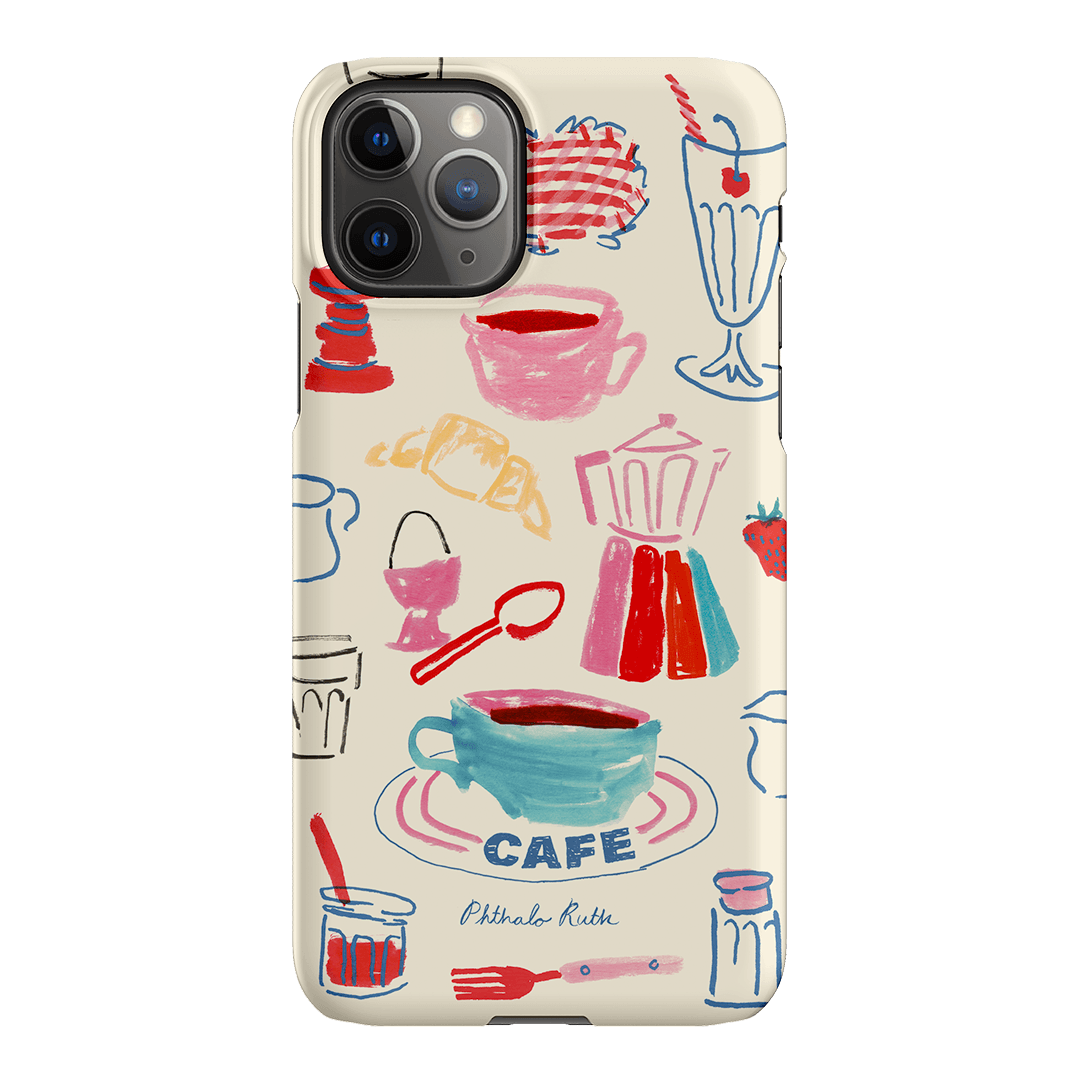 Home Cafe Printed Phone Cases iPhone 11 Pro Max / Snap by Phthalo Ruth - The Dairy