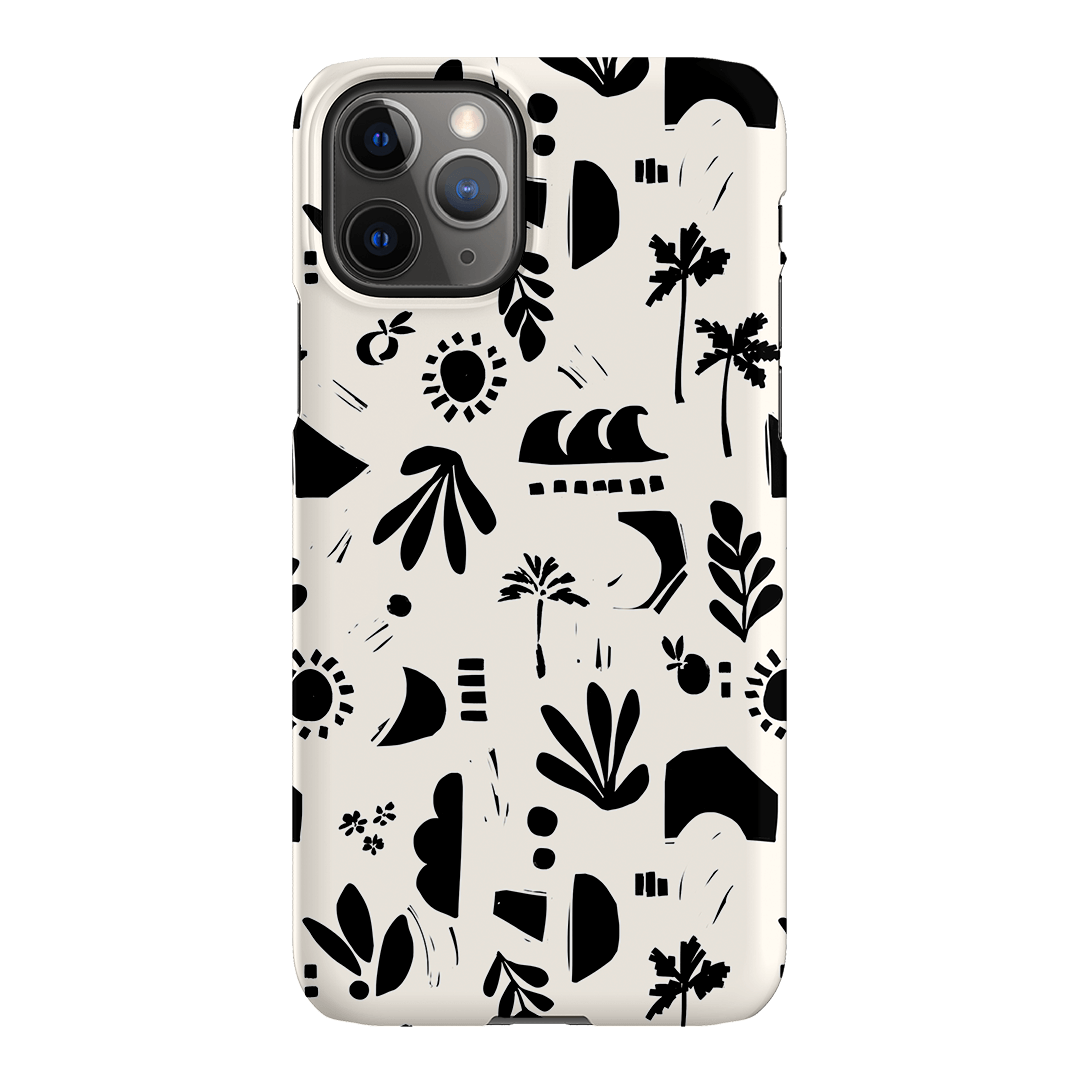 Inky Beach Printed Phone Cases iPhone 11 Pro Max / Snap by Charlie Taylor - The Dairy