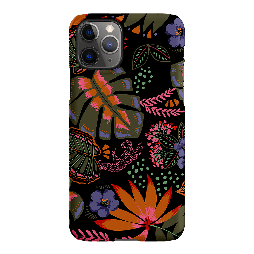 Jungle Leopard Printed Phone Cases iPhone 11 Pro Max / Snap by Charlie Taylor - The Dairy