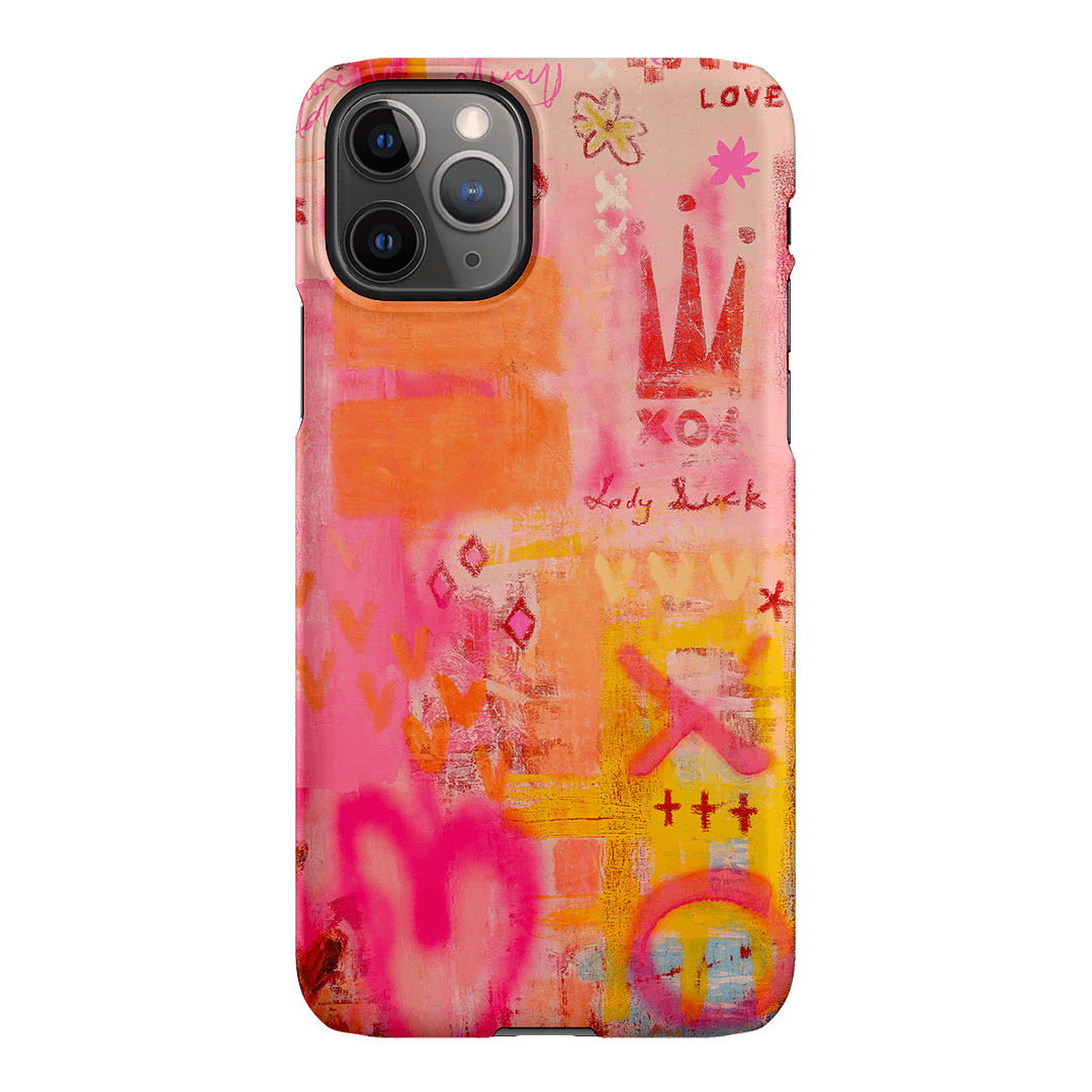 Lady Luck Printed Phone Cases iPhone 11 Pro Max / Snap by Jackie Green - The Dairy