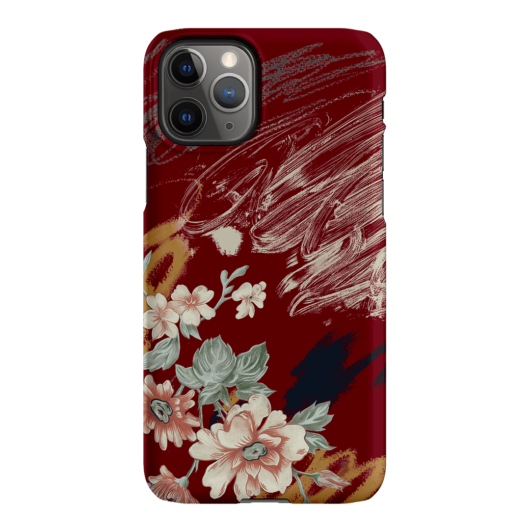 Love Floral Printed Phone Cases iPhone 11 Pro Max / Snap by Desmond & Dempsey - The Dairy