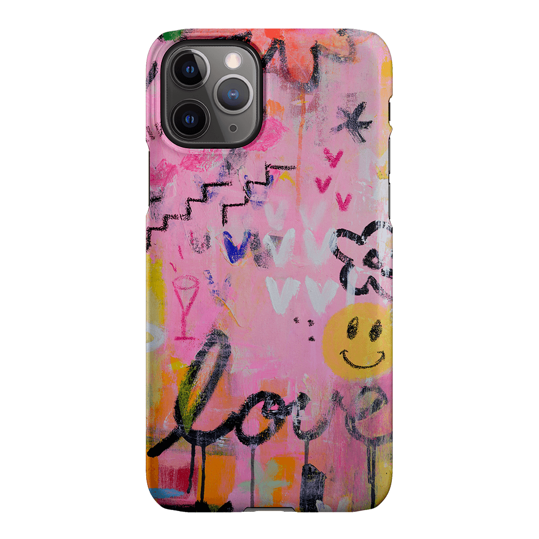 Love Smiles Printed Phone Cases iPhone 11 Pro Max / Snap by Jackie Green - The Dairy