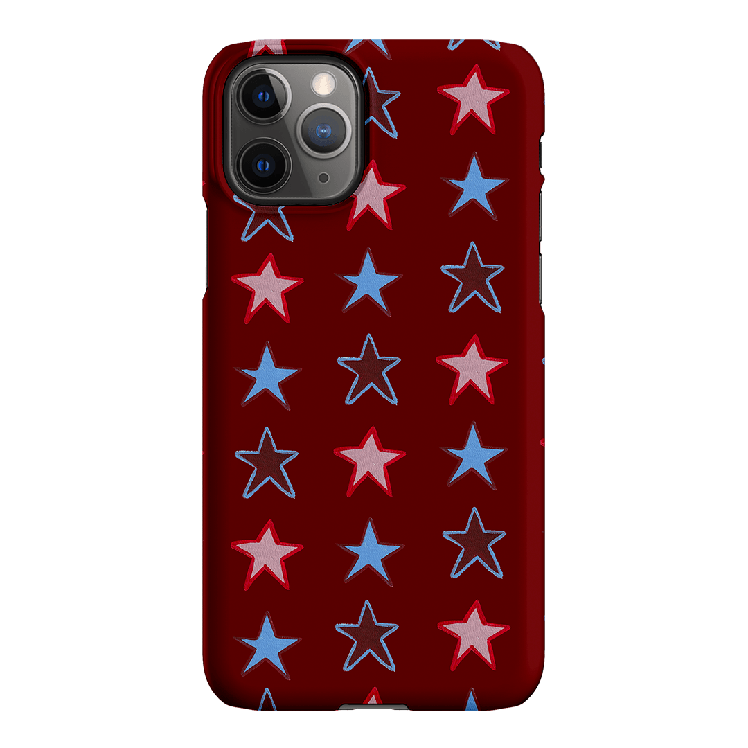 Lucky Stars Rouge Printed Phone Cases iPhone 11 Pro Max / Snap by BG. Studio - The Dairy