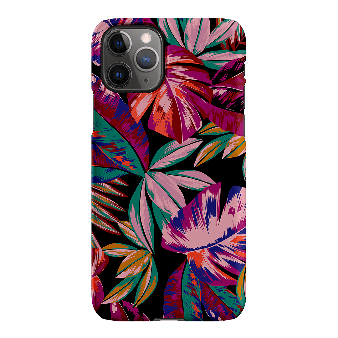 Midnight Palm Printed Phone Cases iPhone 11 Pro Max / Snap by Charlie Taylor - The Dairy