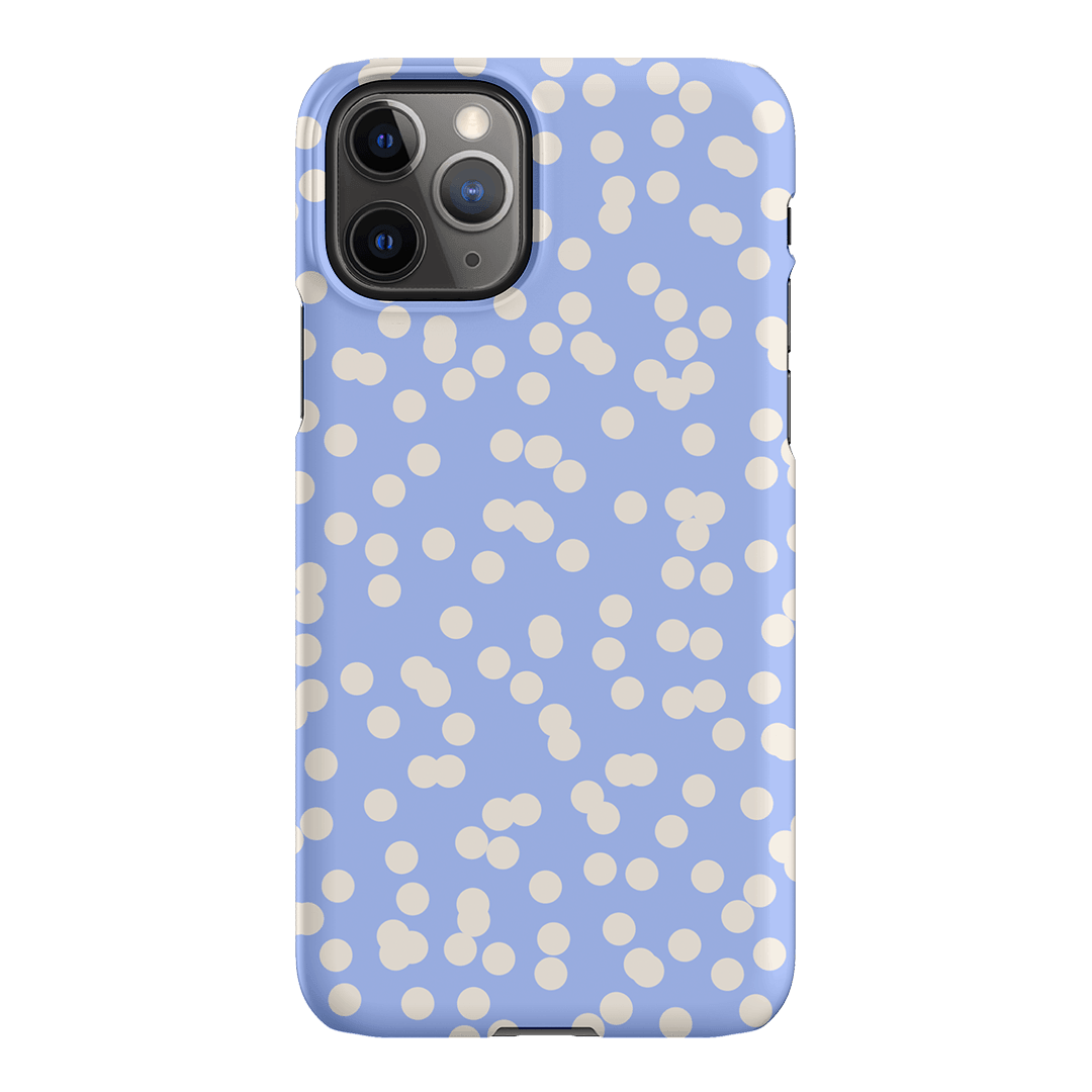 Mini Confetti Periwinkle Salt Printed Phone Cases iPhone 11 Pro Max / Snap by Veronica Tucker - The Dairy
