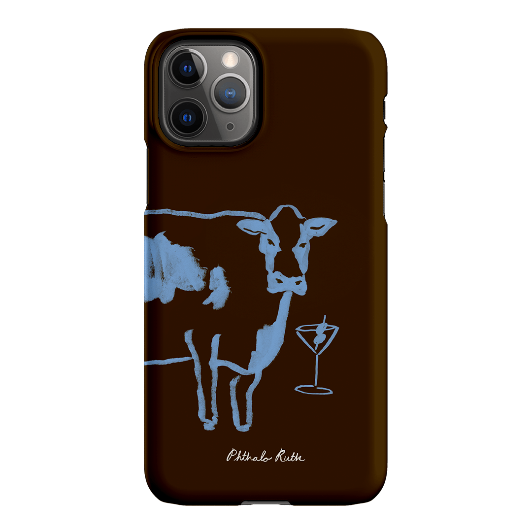 Mootini Espresso Printed Phone Cases iPhone 11 Pro Max / Snap by Phthalo Ruth - The Dairy