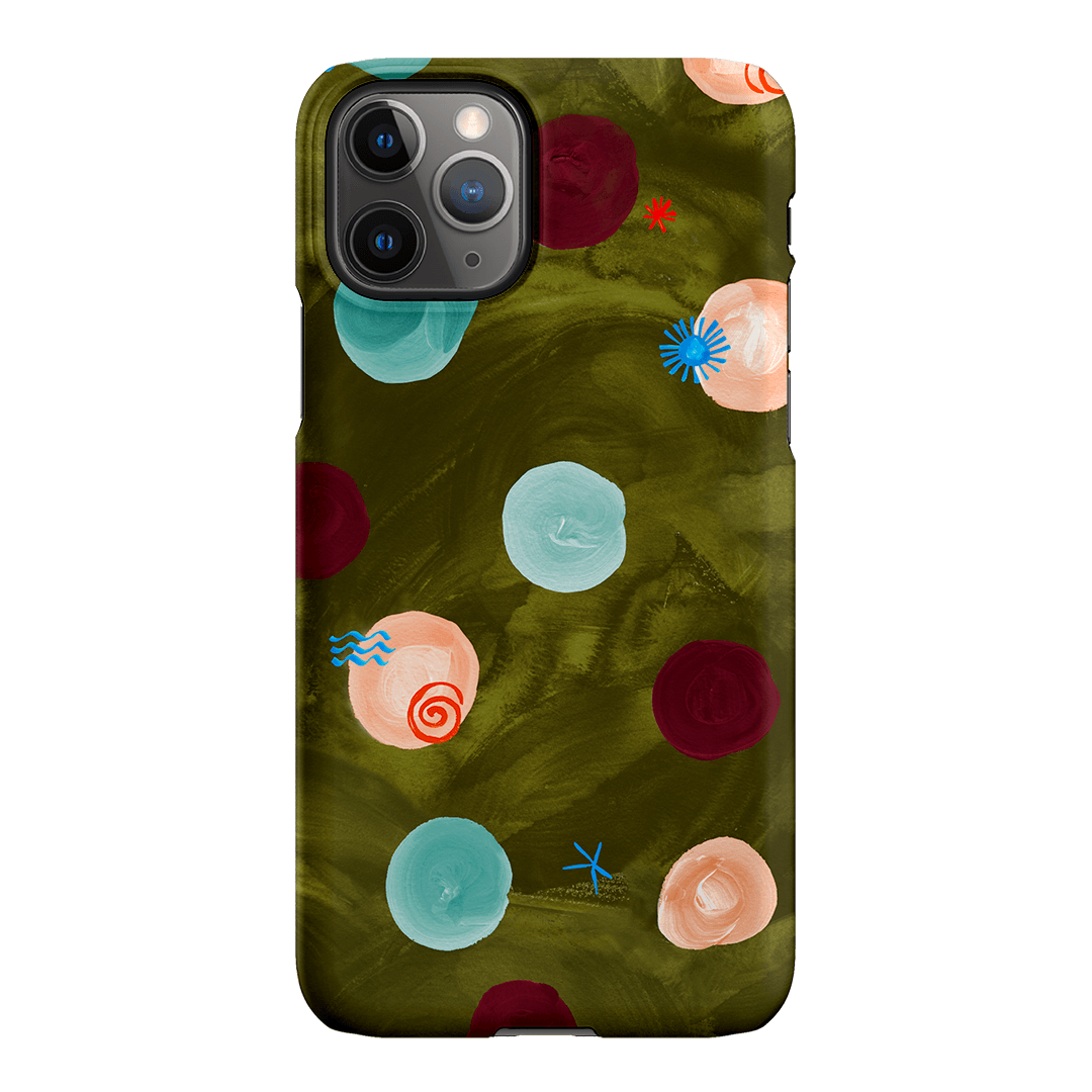 Olive Spot Printed Phone Cases iPhone 11 Pro Max / Snap by Charlie Taylor - The Dairy