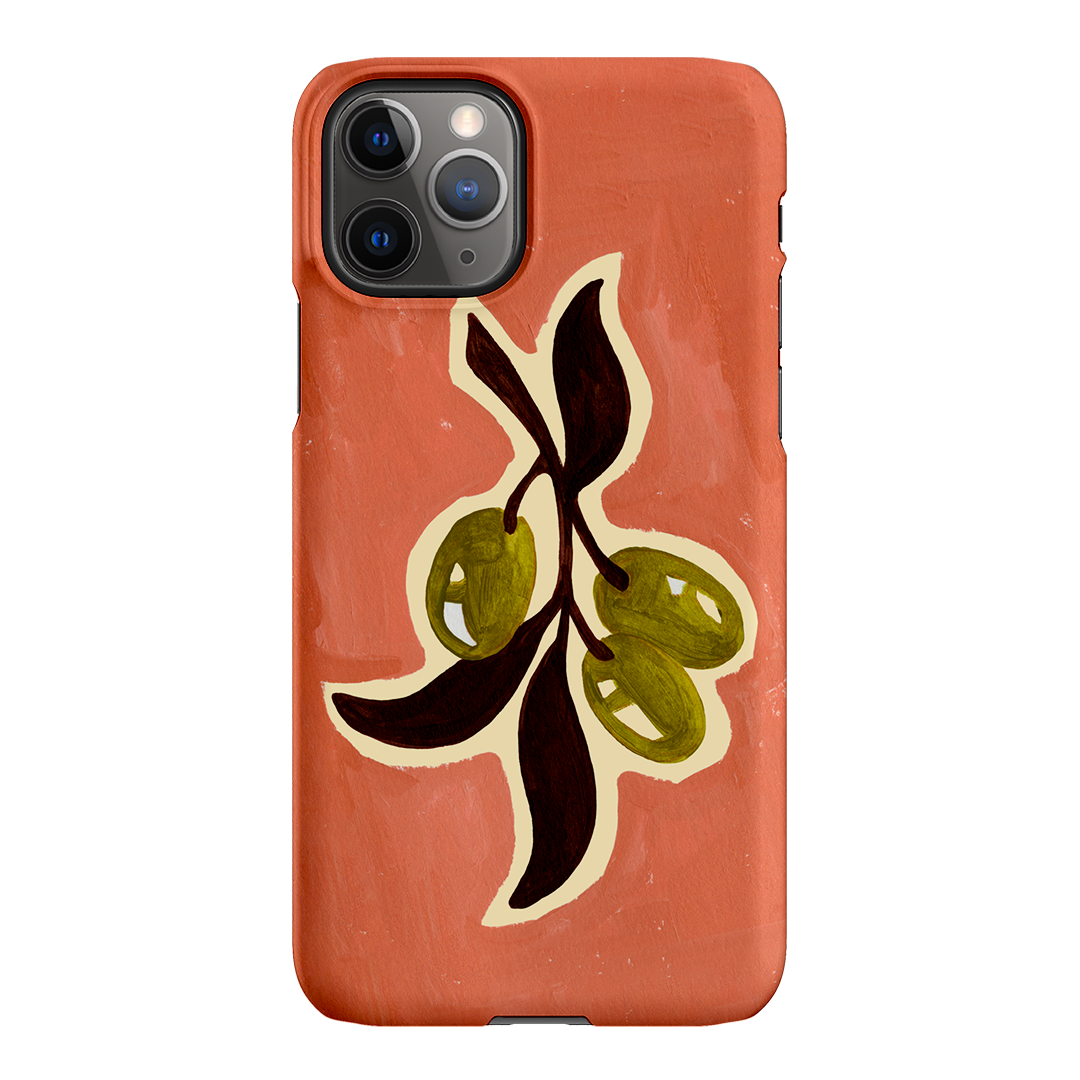 Olives Printed Phone Cases iPhone 11 Pro Max / Snap by Studio Bon - The Dairy