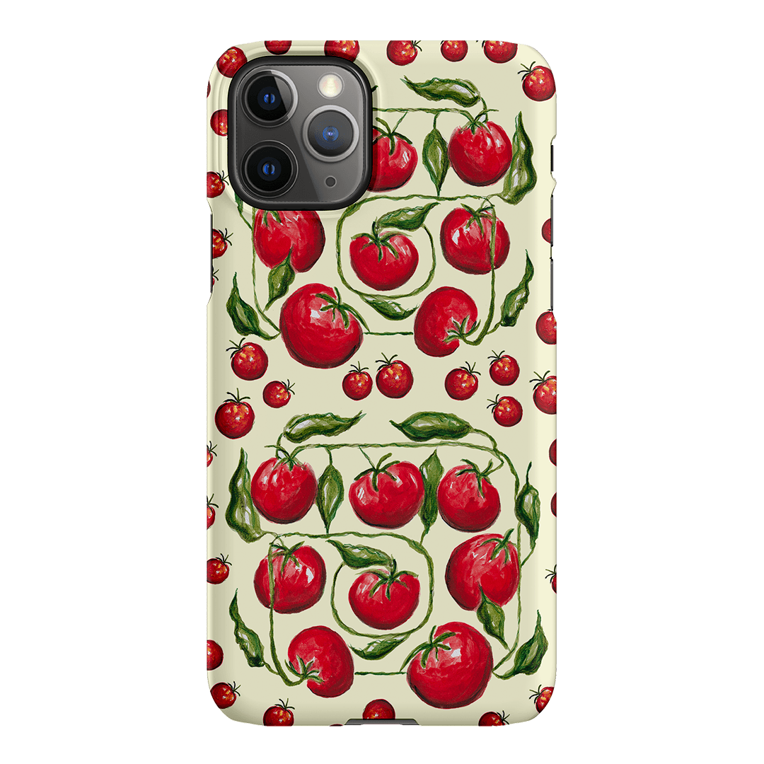 Red Tomatoes Printed Phone Cases iPhone 11 Pro Max / Snap by BG. Studio - The Dairy
