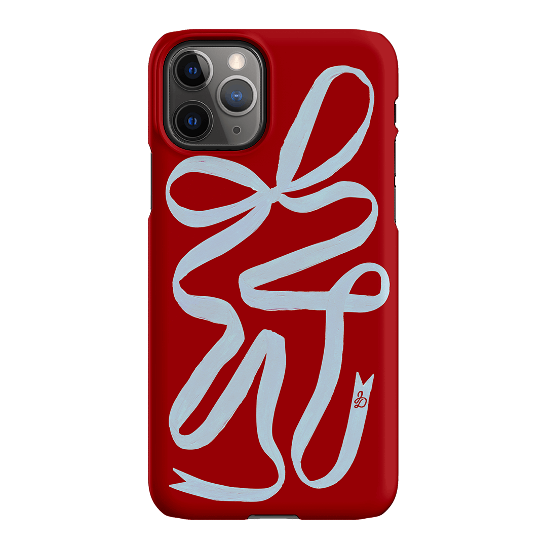 Cottage Ribbon Printed Phone Cases iPhone 11 Pro Max / Snap by Jasmine Dowling - The Dairy