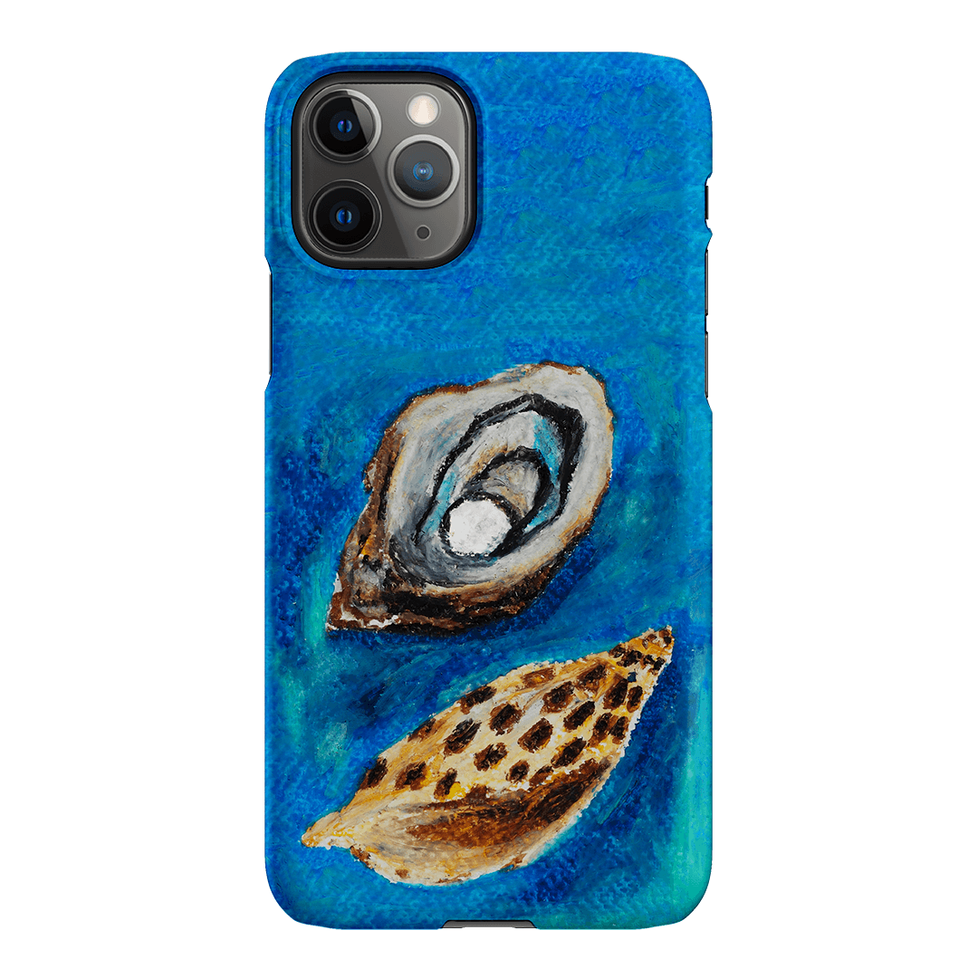 Sea Shells Printed Phone Cases iPhone 11 Pro Max / Snap by Lisa Hu - The Dairy