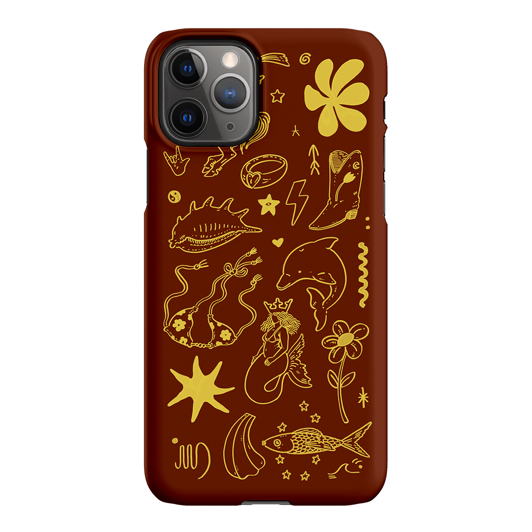 Spiced Cowboy Chocolate Printed Phone Cases iPhone 11 Pro Max / Snap by Easty Beasty - The Dairy