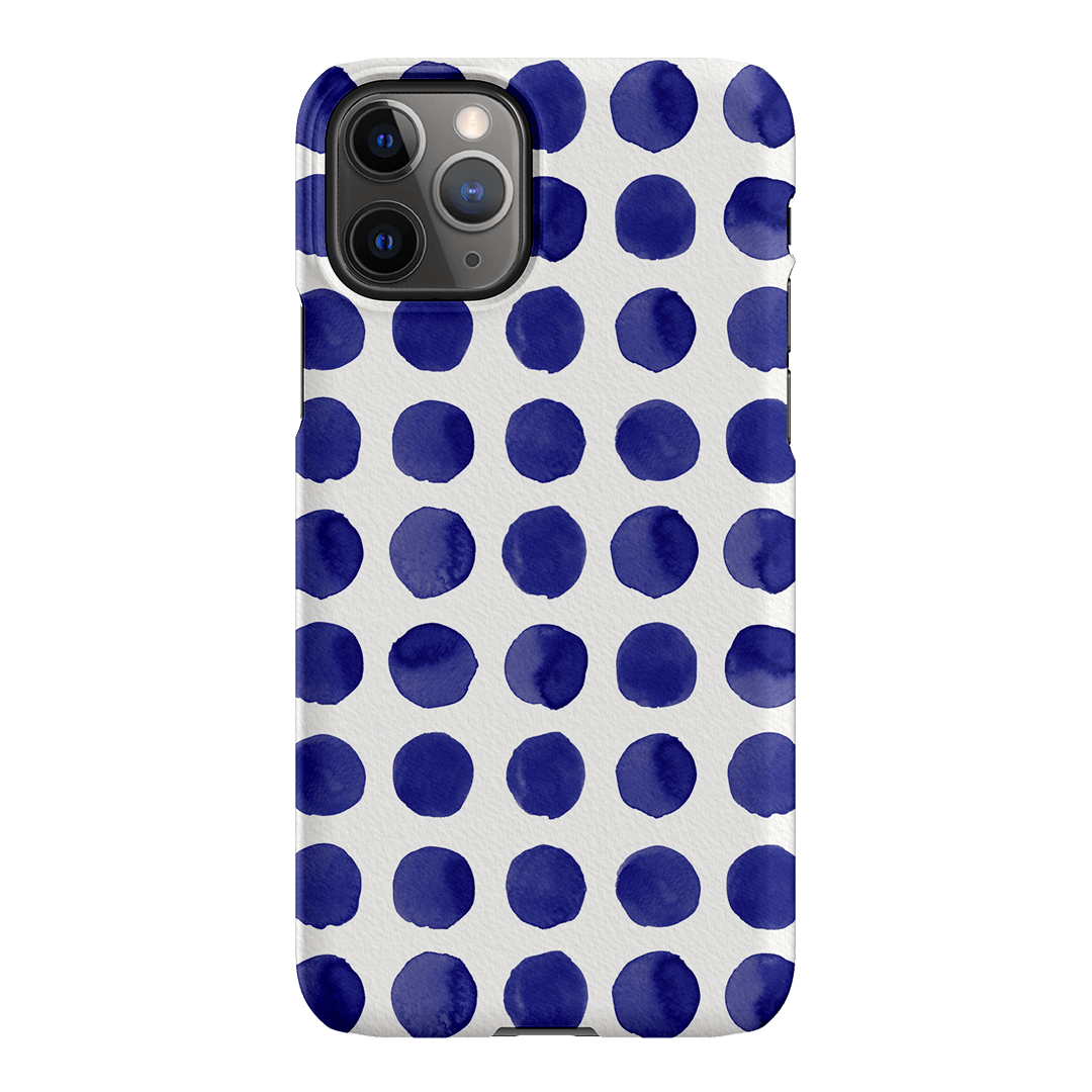 Spots in Blueberry Printed Phone Cases by The Dairy - The Dairy