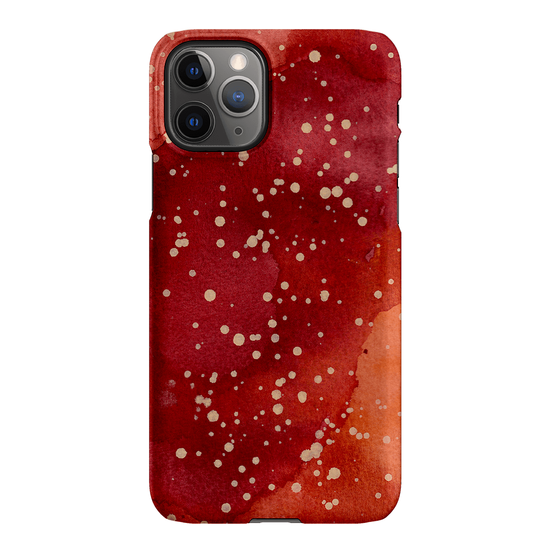 Spotty Rust Printed Phone Cases iPhone 11 Pro Max / Snap by The Dairy - The Dairy
