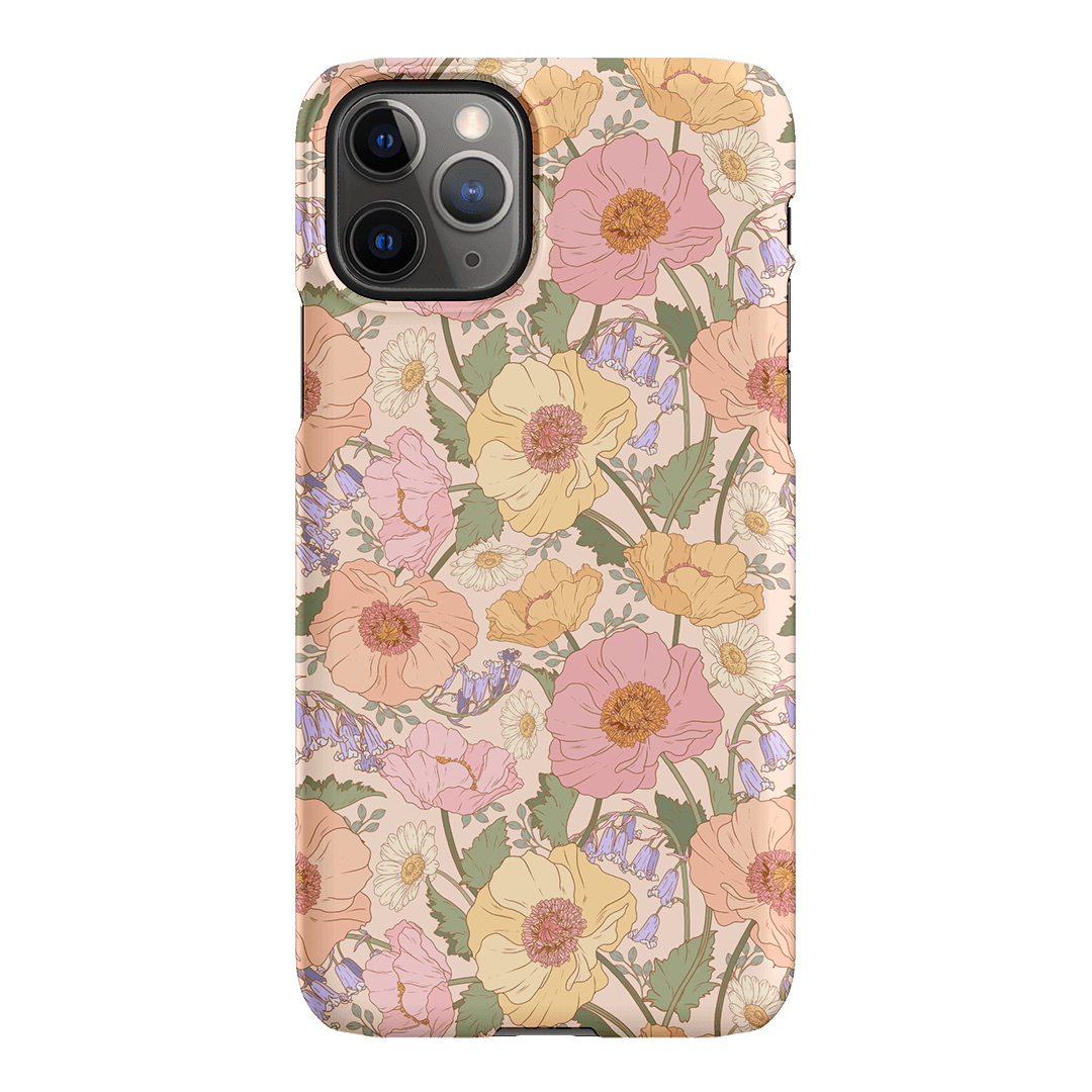 Spring Poppy Printed Phone Cases iPhone 11 Pro Max / Snap by Kasiags Art - The Dairy