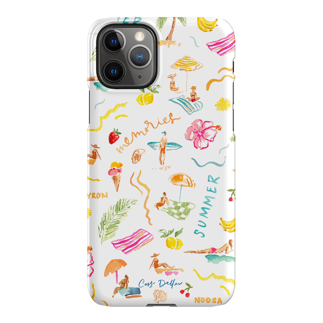 Summer Memories Printed Phone Cases iPhone 11 Pro Max / Snap by Cass Deller - The Dairy