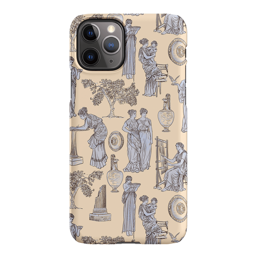 Symposium Alabaster Printed Phone Cases iPhone 11 Pro Max / Snap by Veronica Tucker - The Dairy