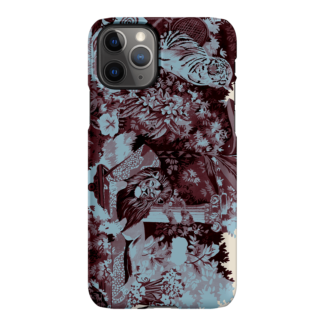 Tippi Blue Printed Phone Cases iPhone 11 Pro Max / Snap by Desmond & Dempsey - The Dairy