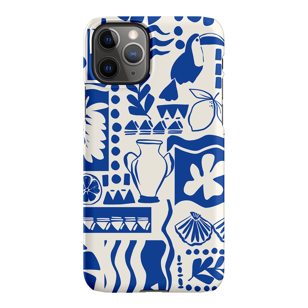 Toucan Blue Printed Phone Cases iPhone 11 Pro Max / Snap by Charlie Taylor - The Dairy