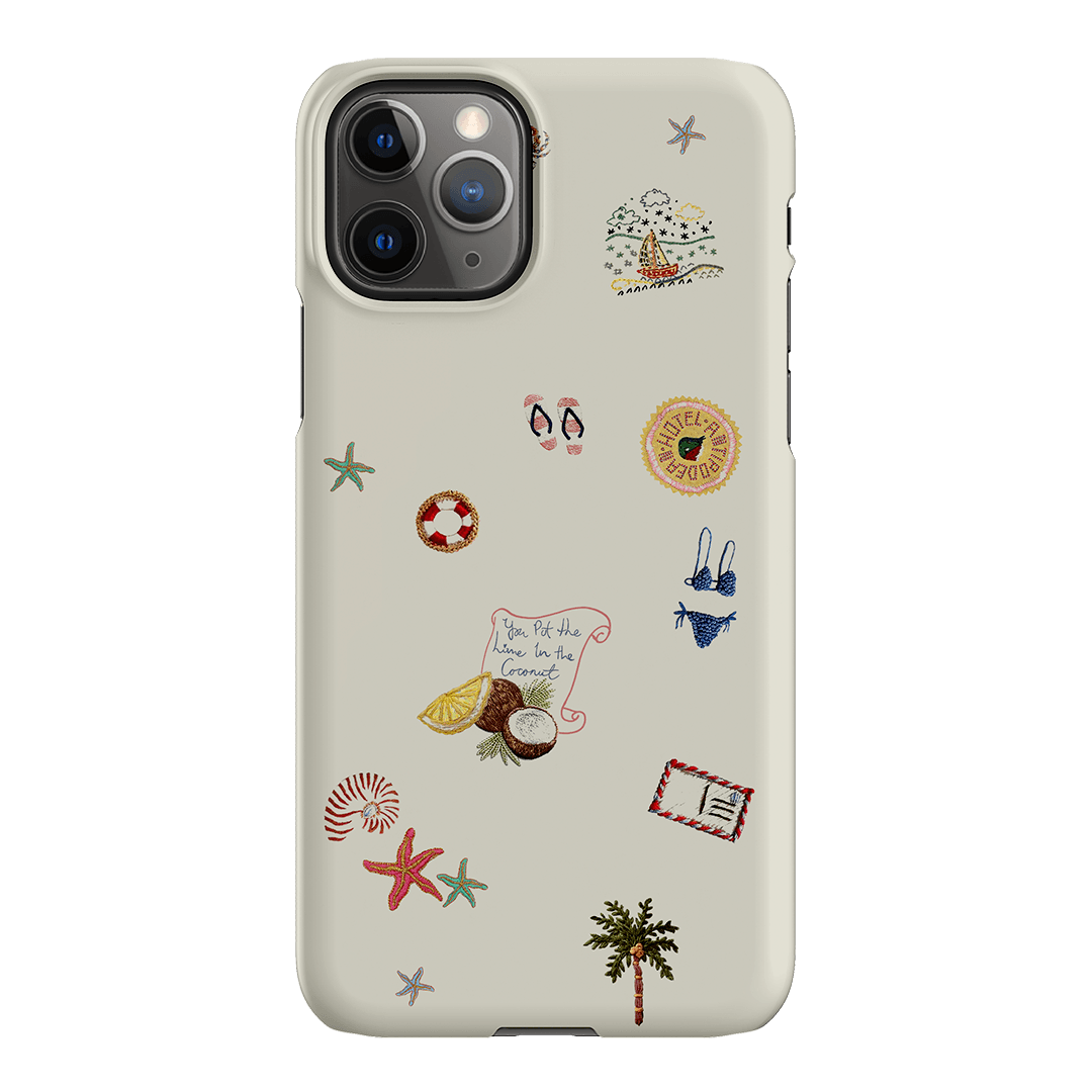Vacay All Day Cream Printed Phone Cases by Antipodean - The Dairy
