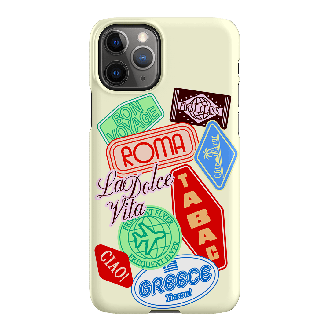 Well Travelled Printed Phone Cases iPhone 11 Pro Max / Snap by The Dairy - The Dairy