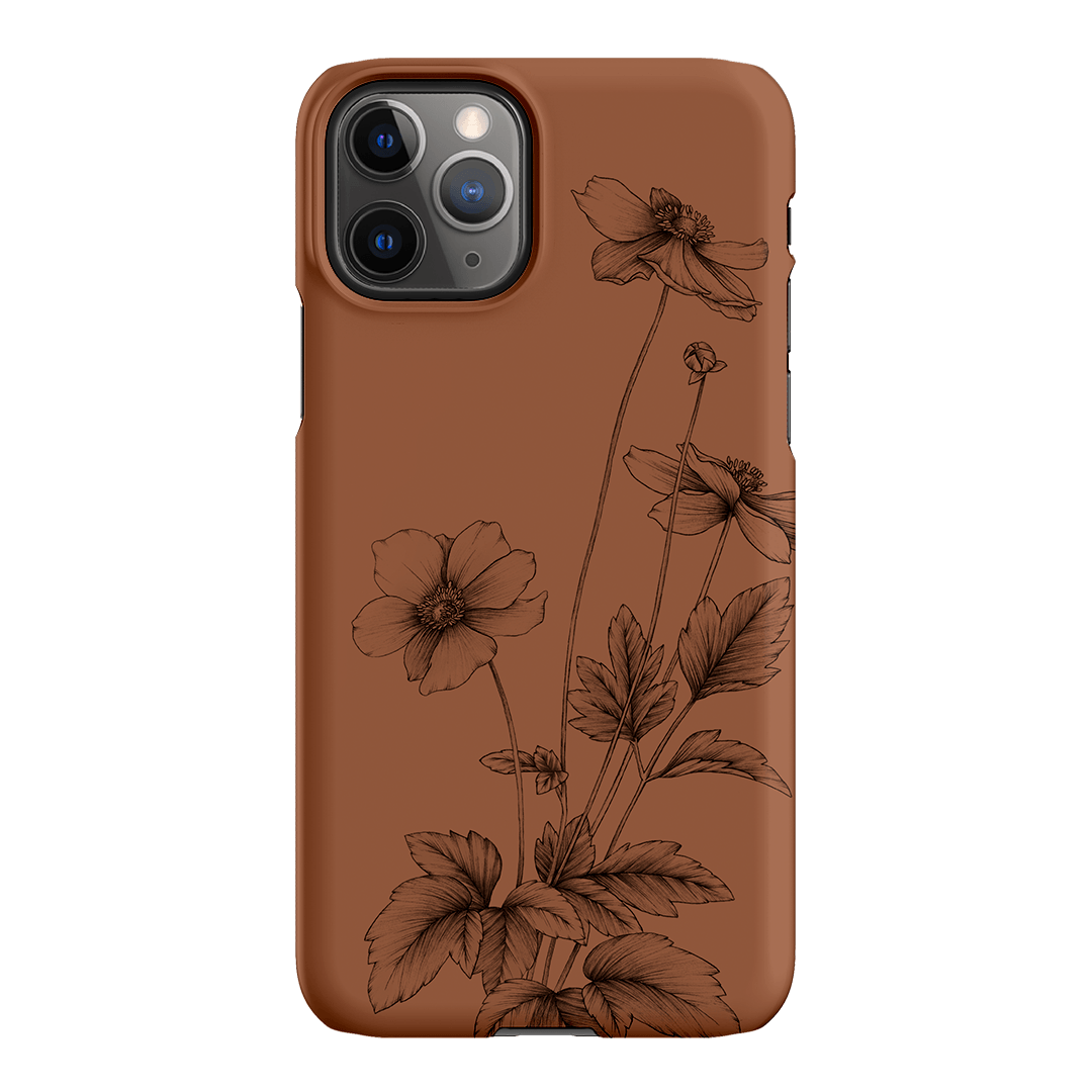 Windflowers Study Printed Phone Cases iPhone 11 Pro Max / Snap by Typoflora - The Dairy