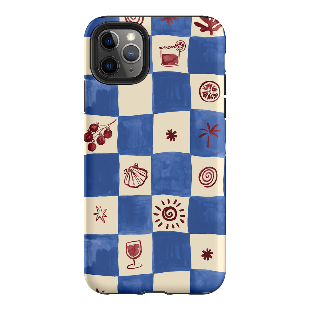 Afternoon Mezze Cornflower Printed Phone Cases iPhone 11 Pro Max / Armoured by Charlie Taylor - The Dairy