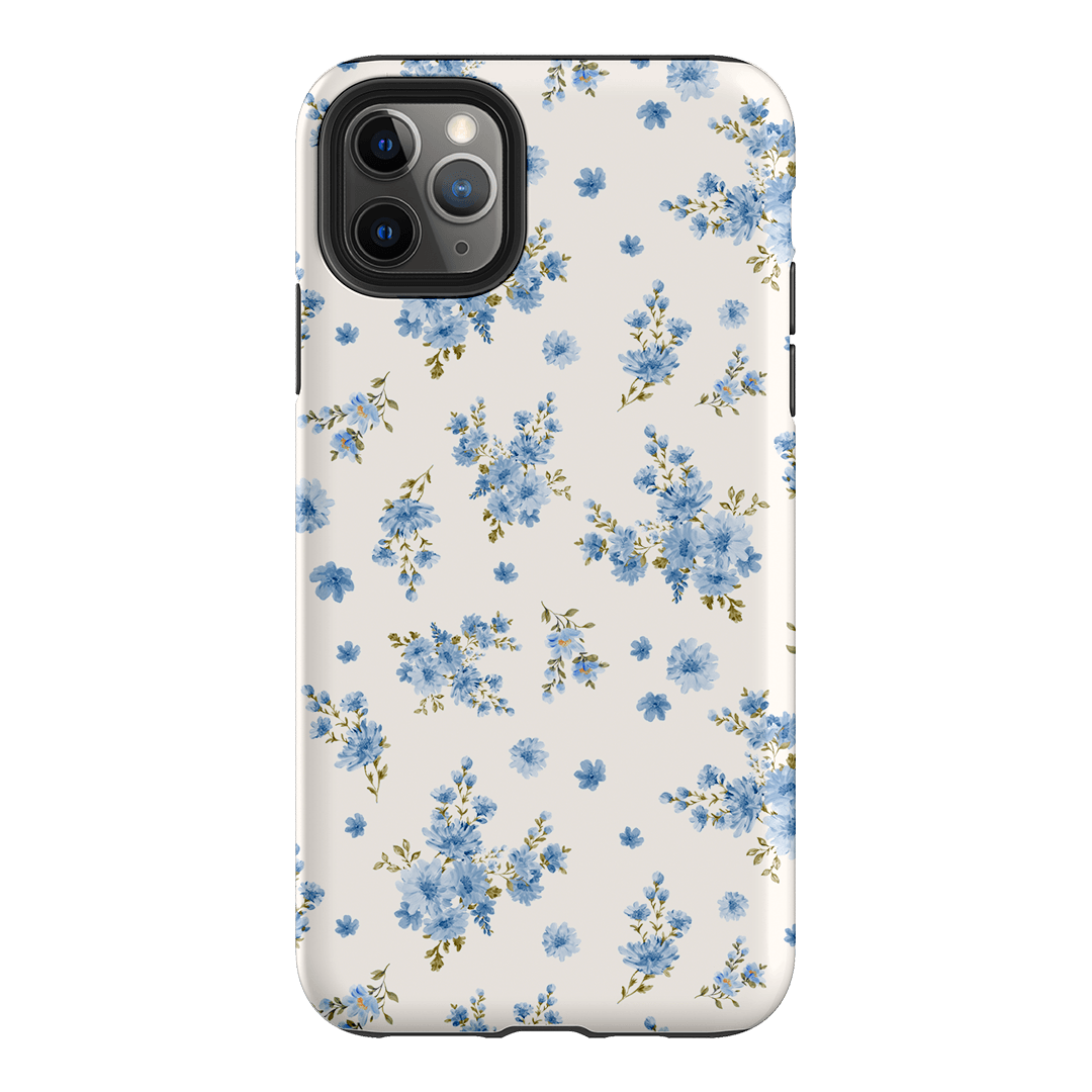 Blue Meadow Printed Phone Cases iPhone 11 Pro Max / Armoured by Kasiags Art - The Dairy