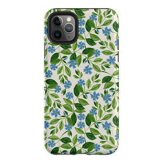Blue Vines Printed Phone Cases iPhone 11 Pro Max / Armoured by Ellie Mae - The Dairy