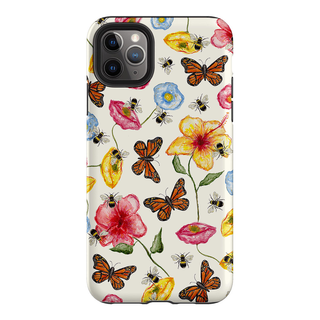 Butterflies & Bees Printed Phone Cases iPhone 11 Pro Max / Armoured by BG. Studio - The Dairy