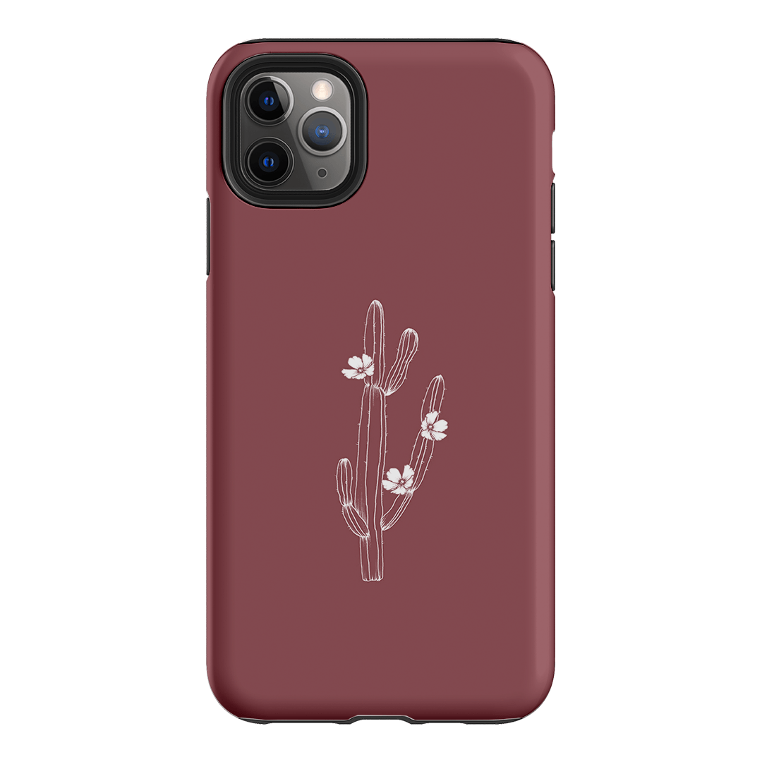 Cactus Flower Printed Phone Cases iPhone 11 Pro Max / Armoured by Typoflora - The Dairy