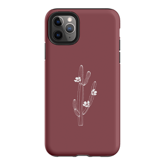 Cactus Flower Printed Phone Cases iPhone 11 Pro Max / Armoured by Typoflora - The Dairy