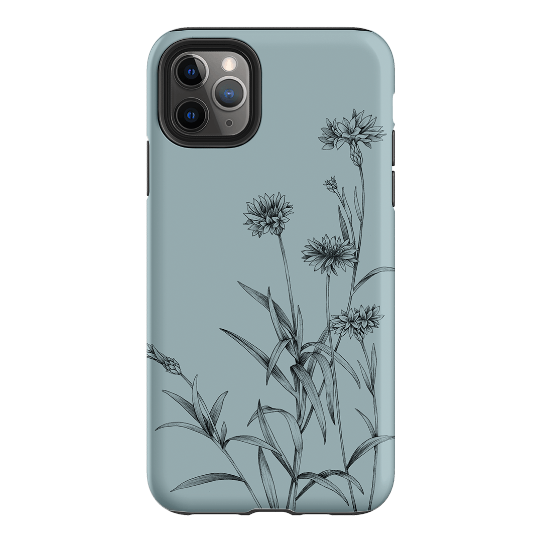Cornflowers Study Printed Phone Cases iPhone 11 Pro Max / Armoured by Typoflora - The Dairy