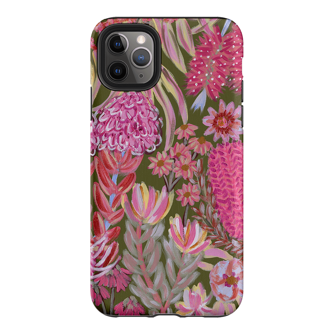 Floral Island Printed Phone Cases iPhone 11 Pro Max / Armoured by Amy Gibbs - The Dairy