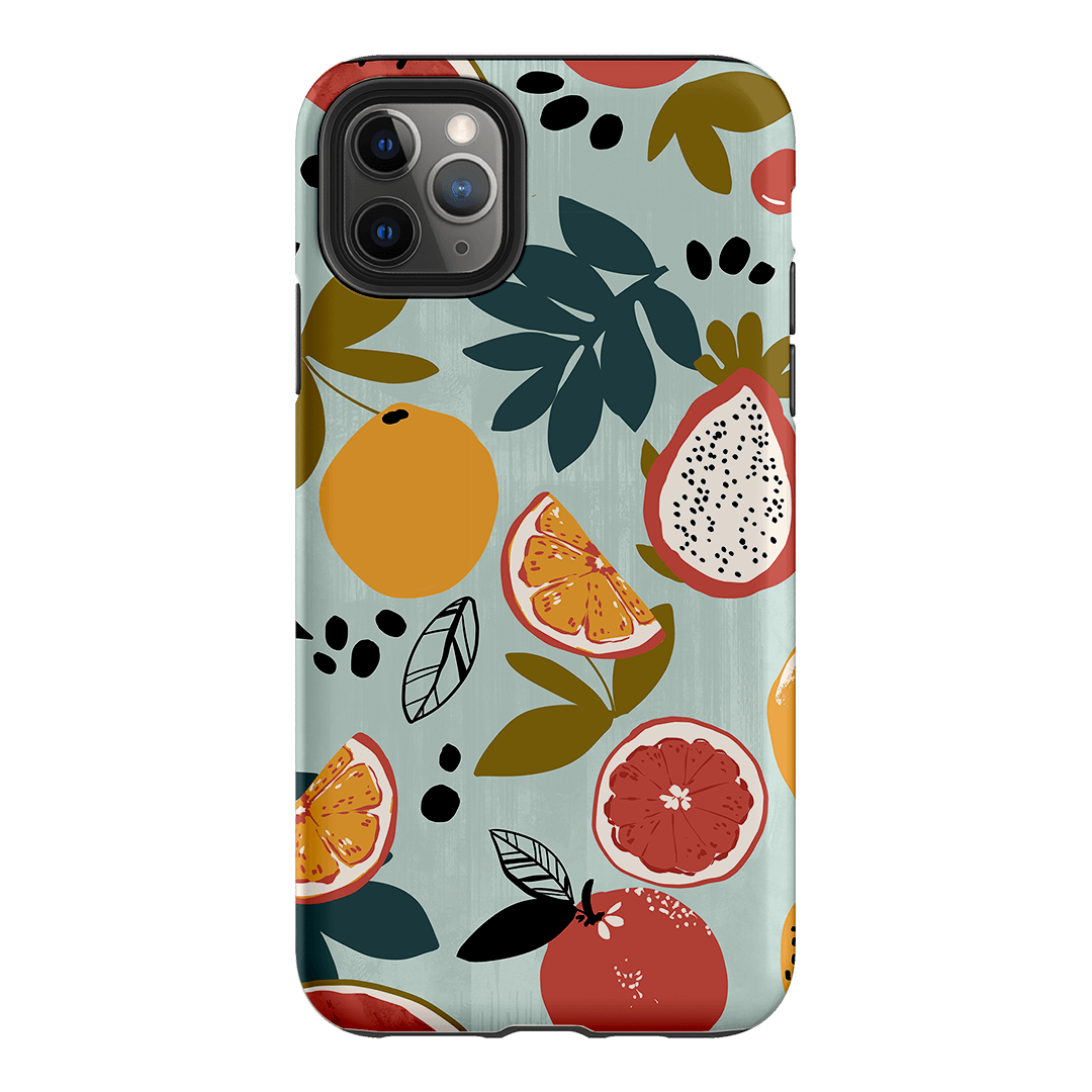 Fruit Market Printed Phone Cases iPhone 11 Pro Max / Armoured by Charlie Taylor - The Dairy