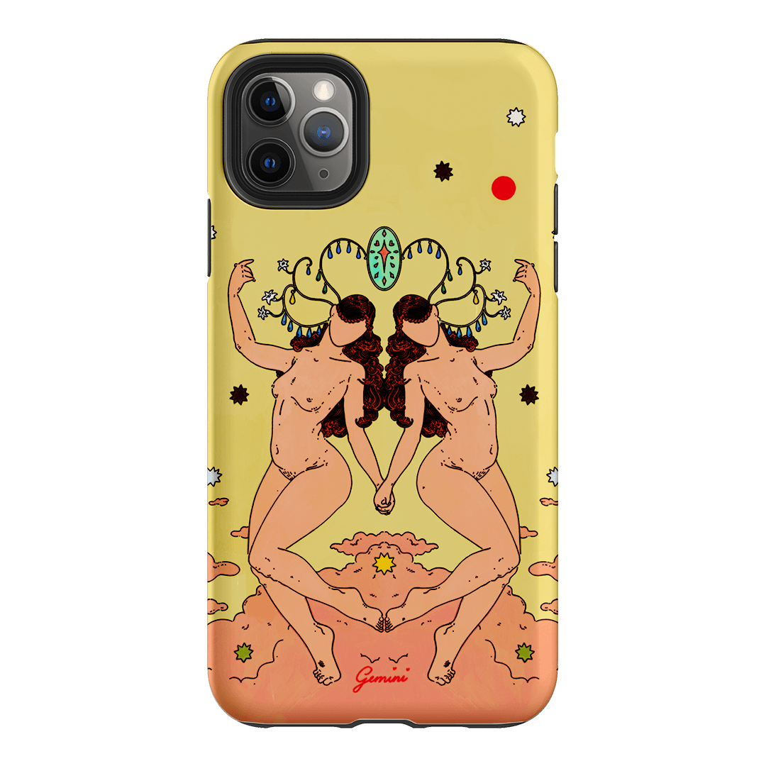 Gemini Season Printed Phone Cases iPhone 11 Pro Max / Armoured by Easty Beasty - The Dairy