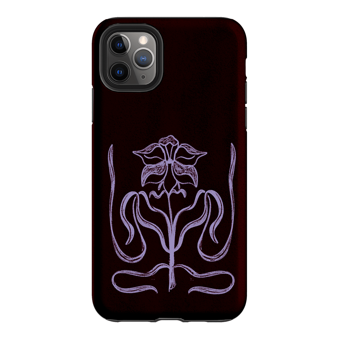 Growth Burgundy Printed Phone Cases by The Dairy - The Dairy