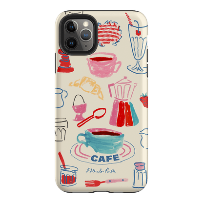 Home Cafe Printed Phone Cases iPhone 11 Pro Max / Armoured by Phthalo Ruth - The Dairy