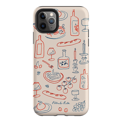 Italian Fare Printed Phone Cases iPhone 11 Pro Max / Armoured by Phthalo Ruth - The Dairy