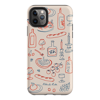 Italian Fare Printed Phone Cases iPhone 11 Pro Max / Armoured by Phthalo Ruth - The Dairy