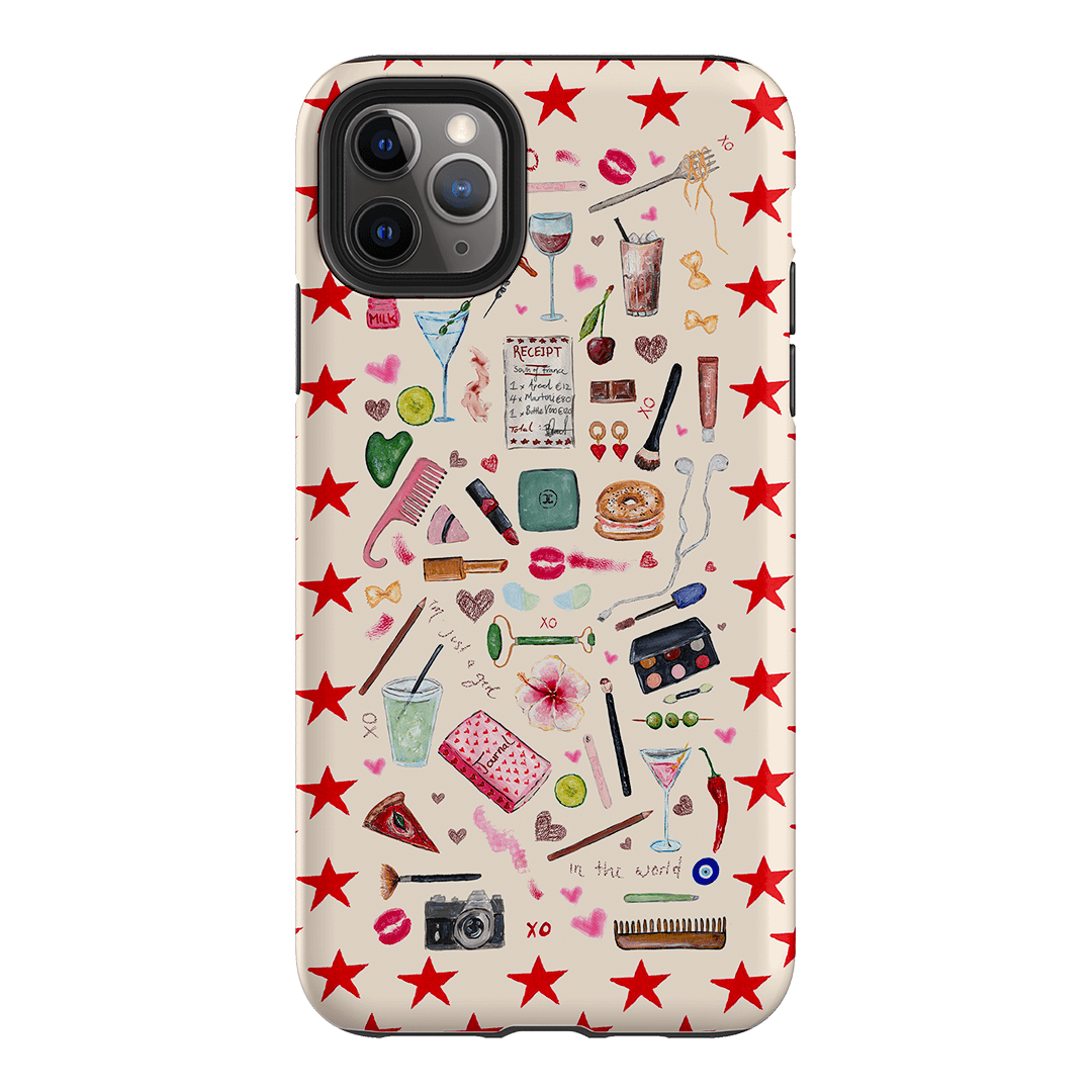Just A Girl Illustrated Phone Case Just A Girl Illustrated Phone Case