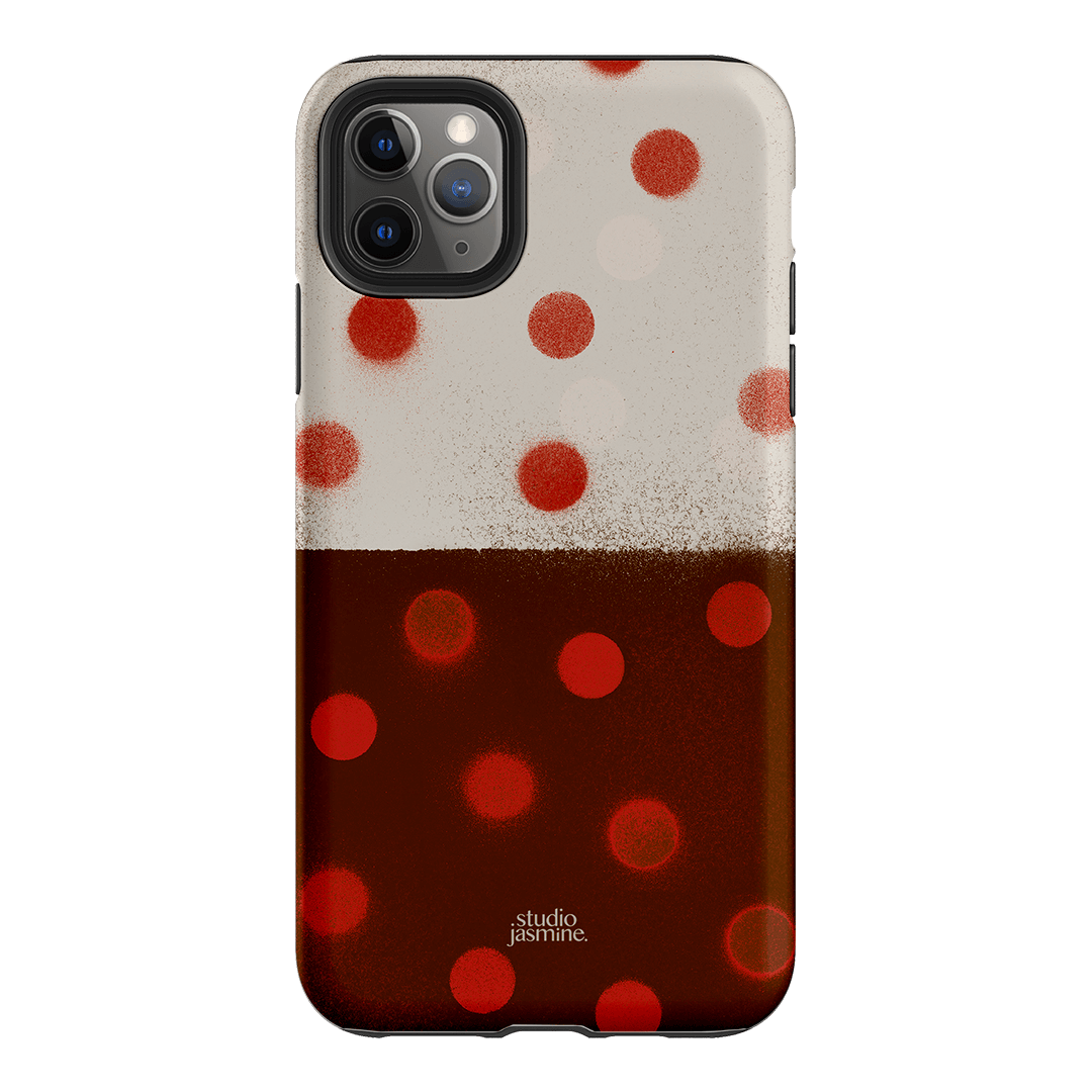 Ladybug Polka Dot Printed Phone Cases iPhone 11 Pro Max / Armoured by Jasmine Dowling - The Dairy
