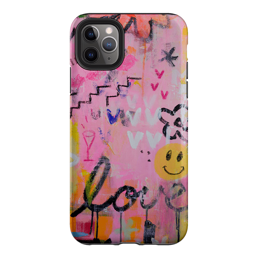 Love Smiles Printed Phone Cases iPhone 11 Pro Max / Armoured by Jackie Green - The Dairy