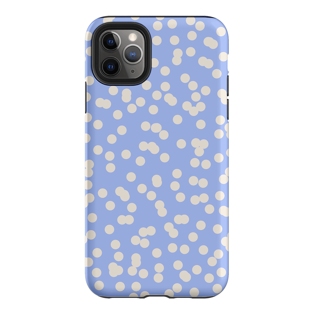 Mini Confetti Periwinkle Salt Printed Phone Cases iPhone 11 Pro Max / Armoured by Veronica Tucker - The Dairy